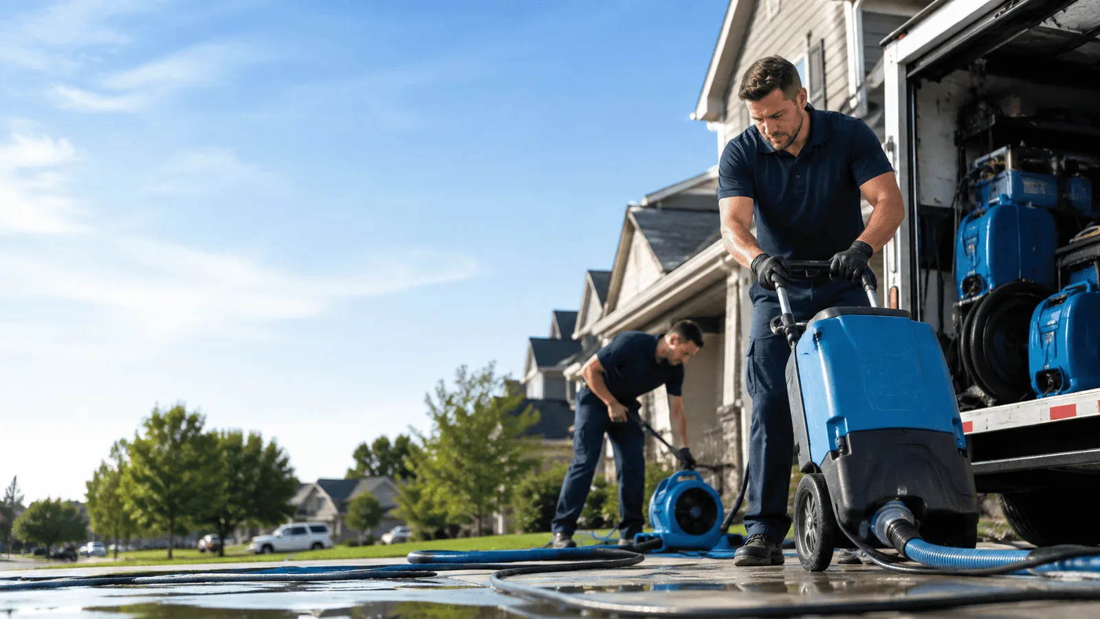 Odor Removal being performed in Plymouth, MN